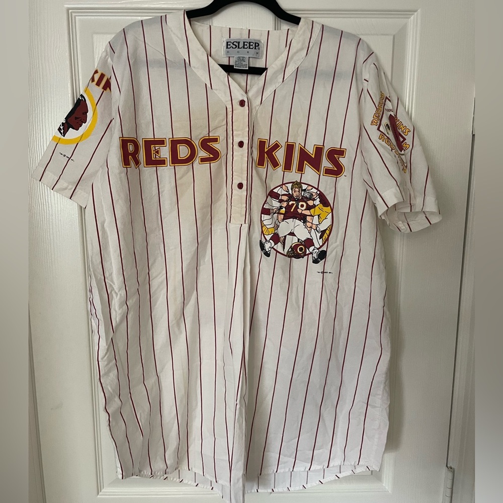 Washington Redskins - Esleep - Jersey - Shirt - Vintage - NFL - RARE